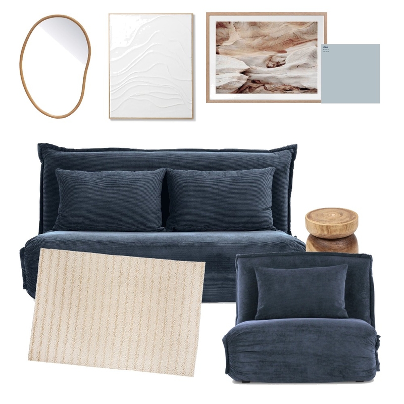 Ocean Blues Mood Board by Bella Living on Style Sourcebook