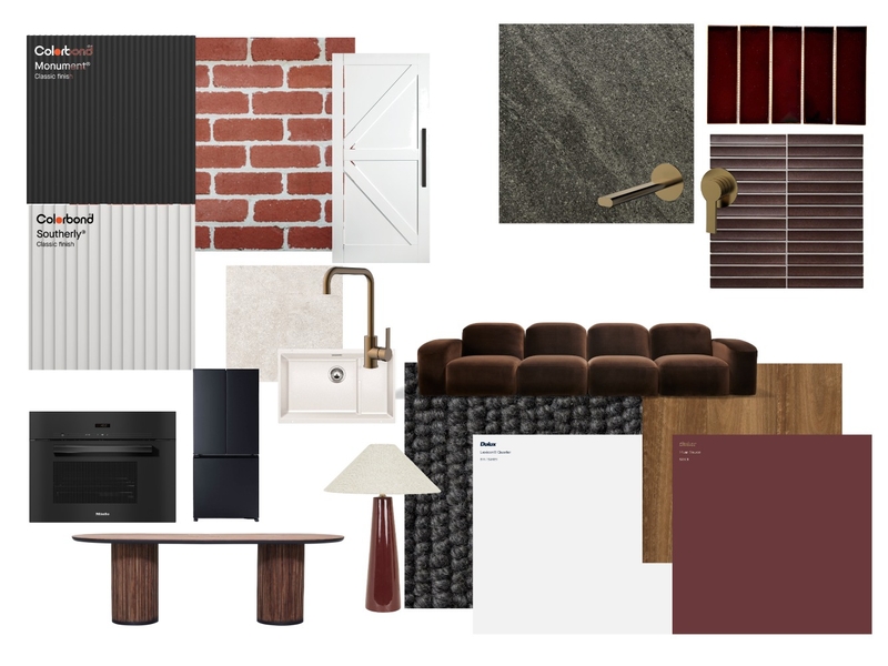 SAT Modern brick Mood Board by jadabsymes@gmail.com on Style Sourcebook