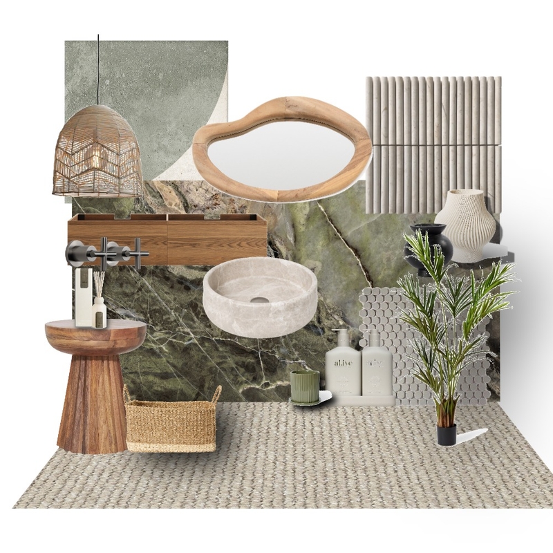 BATHROOM MOODBOARD Mood Board by sunainahafifa@gmail.com on Style Sourcebook