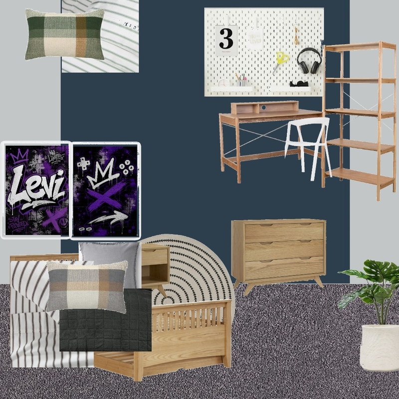 Levi's bedroom 10years Mood Board by mrsjharvey@outlook.com on Style Sourcebook