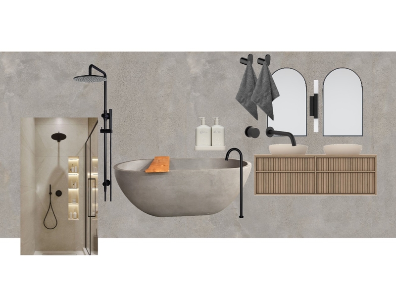 Mt Eliza - Bathroom Interior Design Mood Board by raddarchitecture Mt Eliza - Bathroom Interior Design Mood Board by raddarchitecture