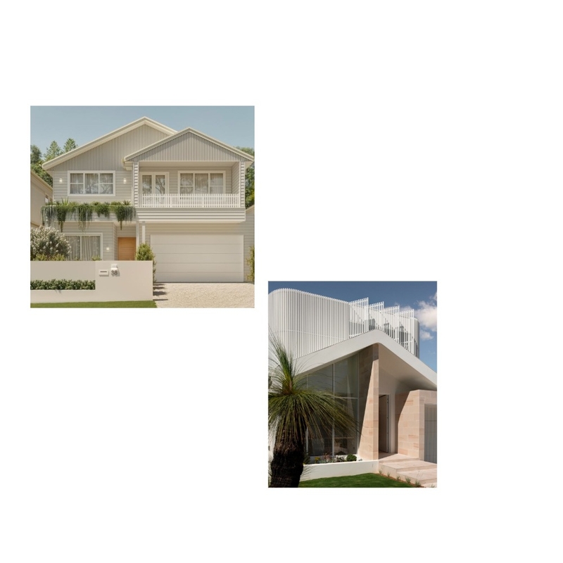 Exterior Facade Interior Design Mood Board by gebai92