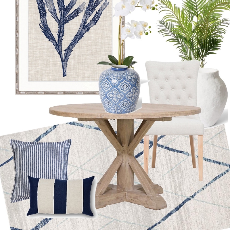 Hamptons Dining Room Ascot Mood Board by Restyled Interiors on Style Sourcebook