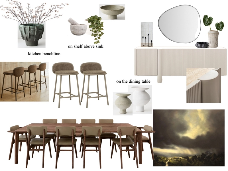 Project Nicholls - final kitchen & dining Mood Board by Meraki Interiors on Style Sourcebook
