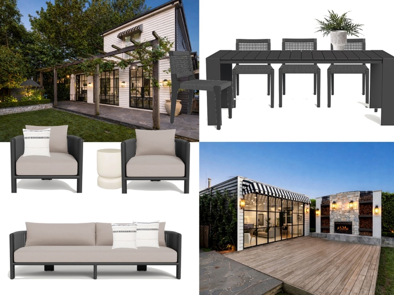 Project Nicholls - final outdoor Mood Board by Meraki Interiors on Style Sourcebook