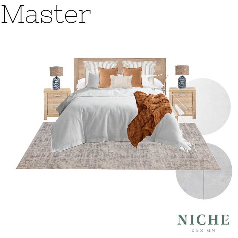 Merrimac - Master 2 Interior Design Mood Board by alice@nichedesign.com.au