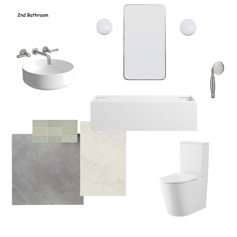 2nd Bathroom Mood Board by ADS Property Pty Ltd on Style Sourcebook