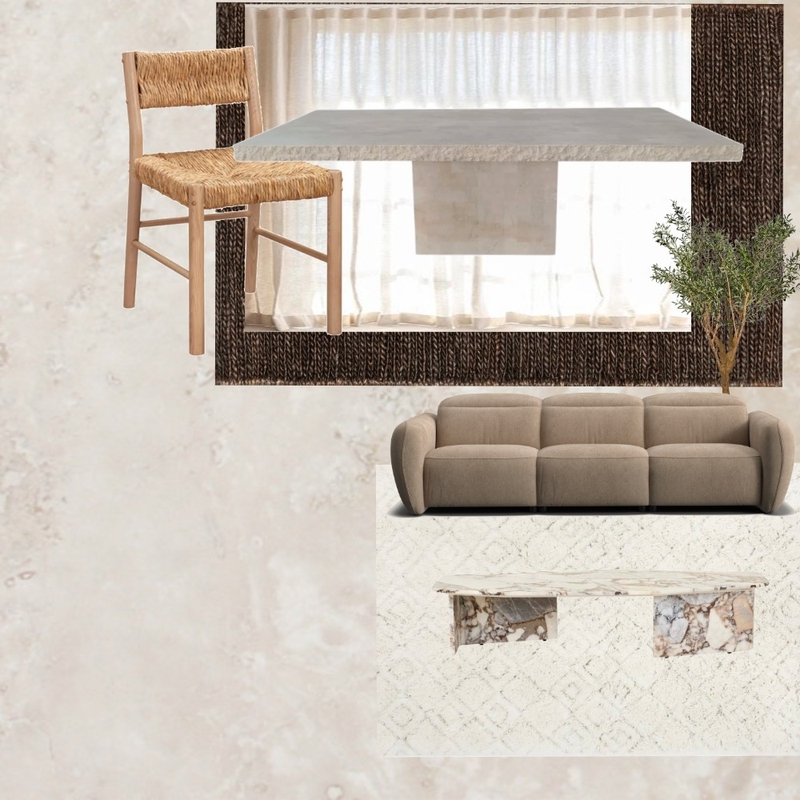 MED living/dining 3 Interior Design Mood Board by RubyAdams