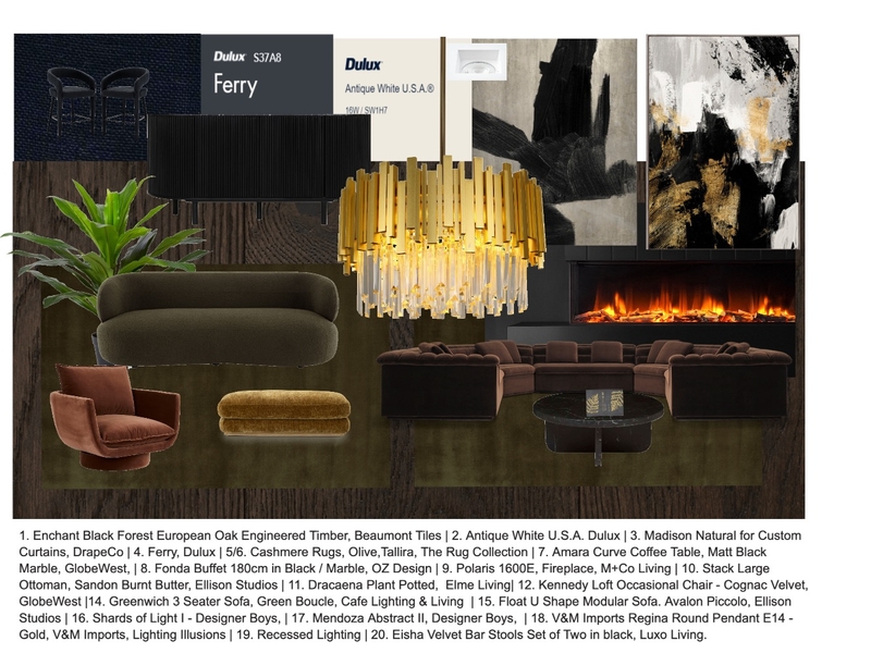 Living Room Final New Interior Design Mood Board by thebeafactor Living Room Final New Interior Design Mood Board by thebeafactor