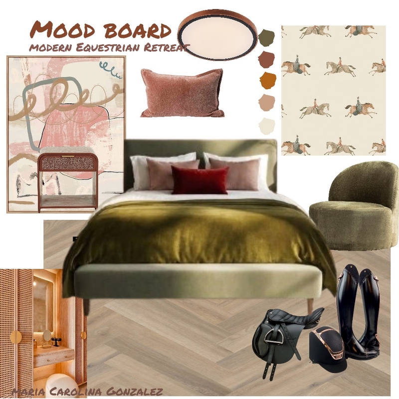 Mood board Habitación preadolescente Equitación V F Mood Board by CaroGK on Style Sourcebook