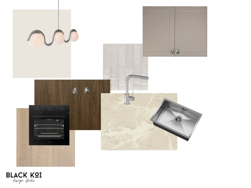 Kitchen V2 - SAFFI Mood Board by Black Koi Design Studio on Style Sourcebook