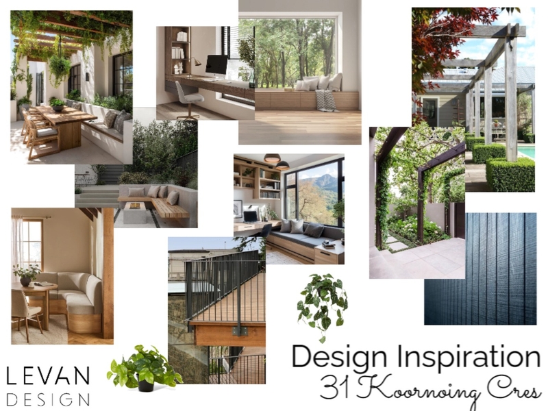 31 Koornong Cres Interior Design Mood Board by Levan Design