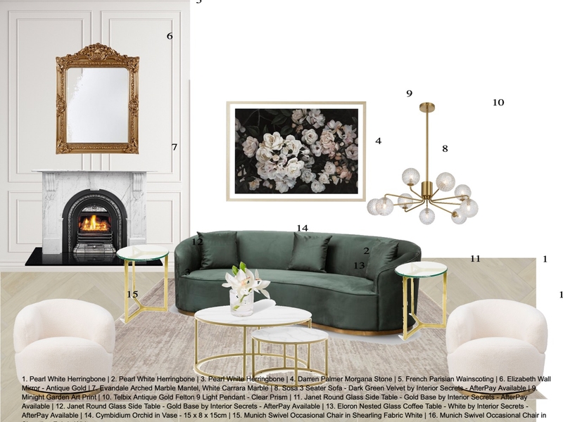 Modern Victorian Interior Design Mood Board by LarsHampel90