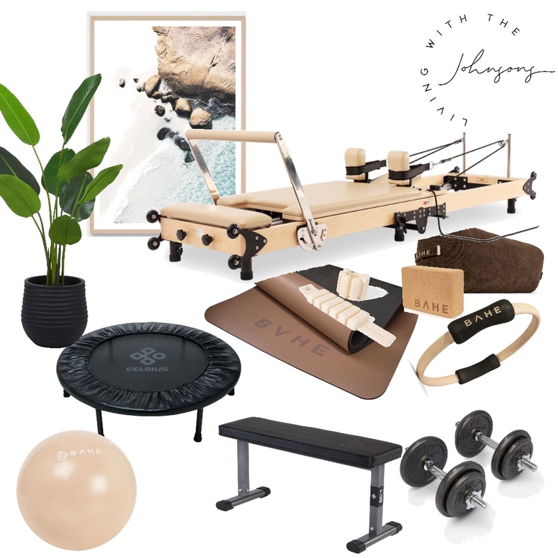 Baker - Gym Interior Design Mood Board by LWTJ