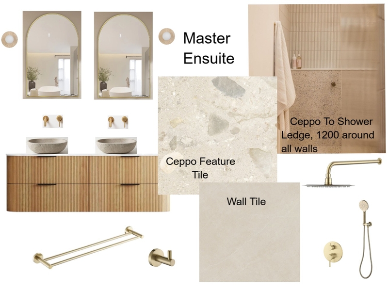 Mary & Sean's Ensuite Mood Board by staged design on Style Sourcebook