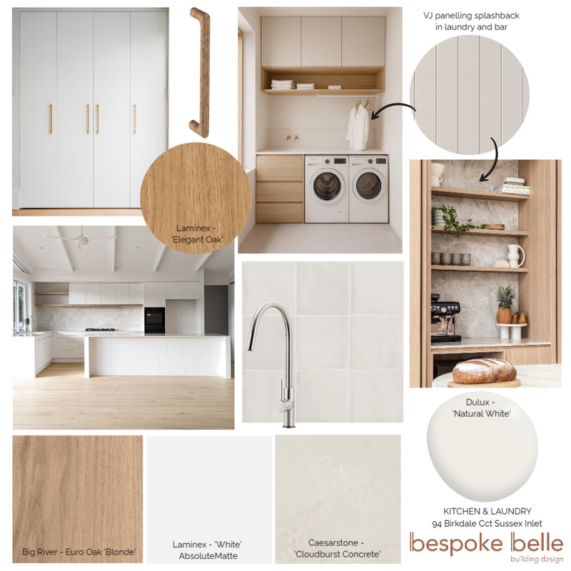 Sussex Inlet - Kitchen & Laundry Mood Board by bespokebelle.admin on Style Sourcebook