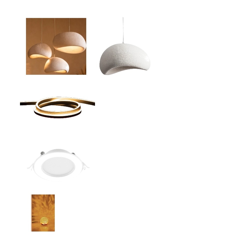 lighting yoga studio Interior Design Mood Board by Savana Intyerior Design