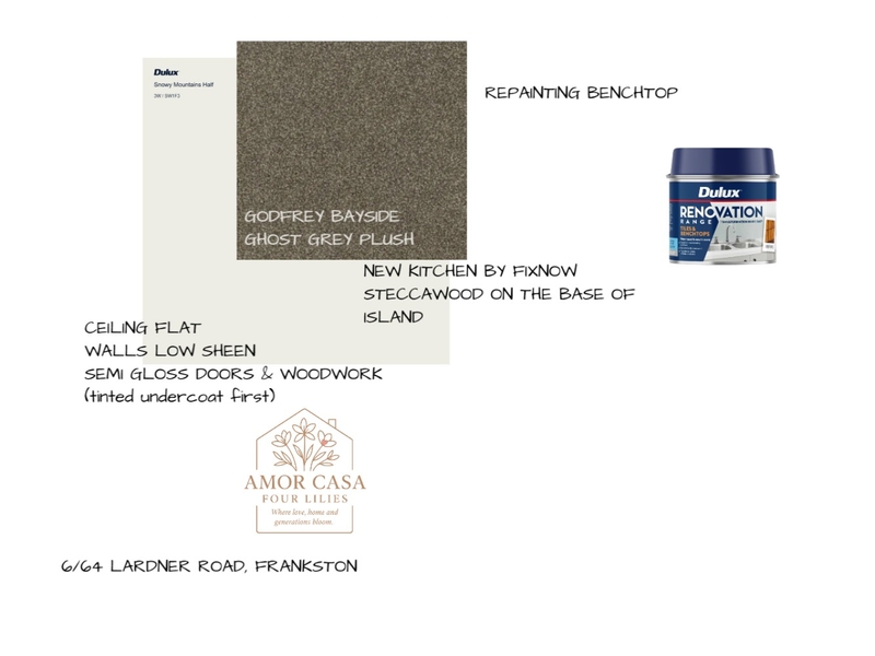 Langwarrin Interior Design Mood Board by Amor Casa Four Lilies