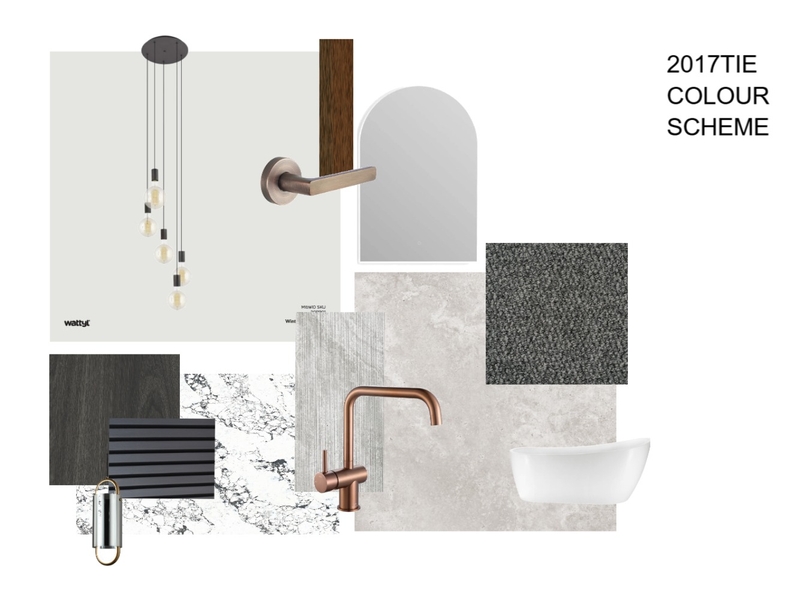 2017TIE COLOUR SCHEME Interior Design Mood Board by Long Island Homes Pty Ltd