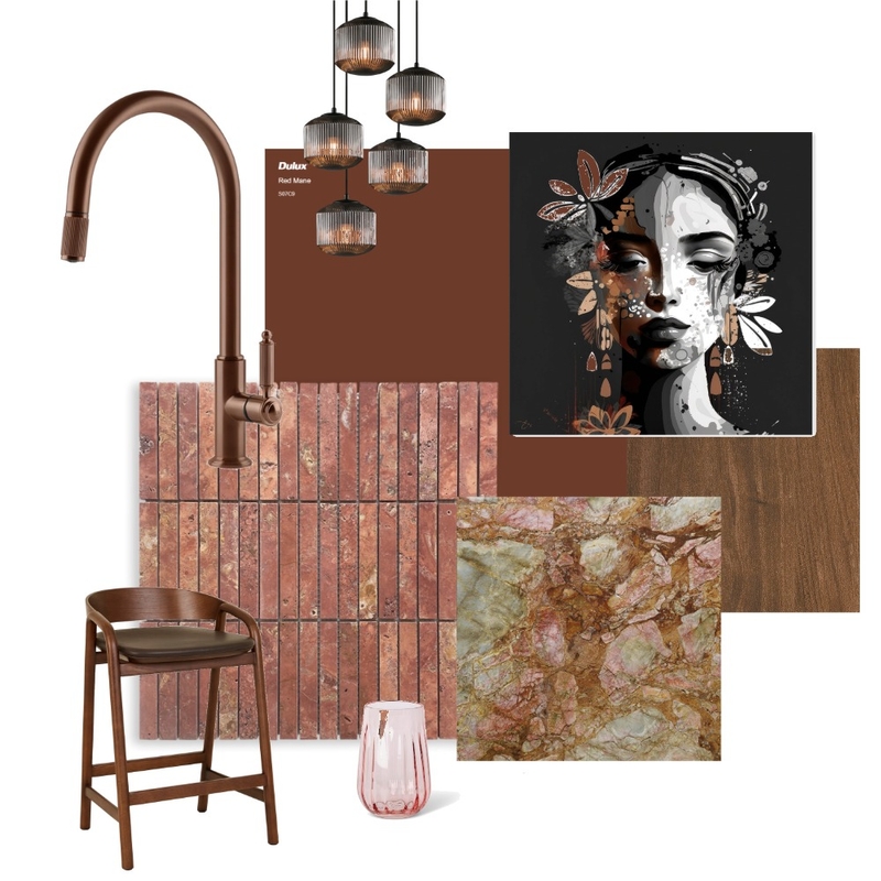 Moody kitchen Interior Design Mood Board by sales@tileandcupboard.com.au