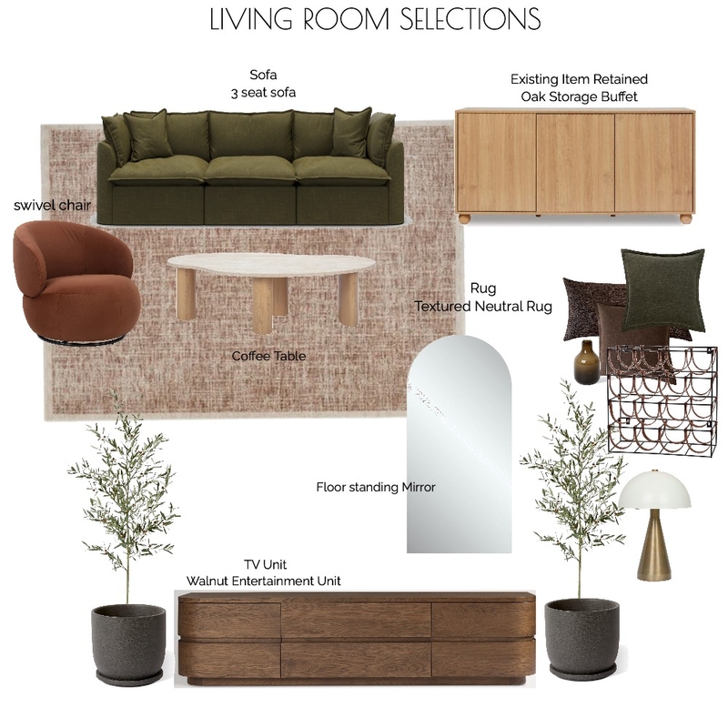 NICK LIVING ROOM Interior Design Mood Board by HOUSE OF MAY DESIGNS NICK LIVING ROOM Interior Design Mood Board by HOUSE OF MAY DESIGNS