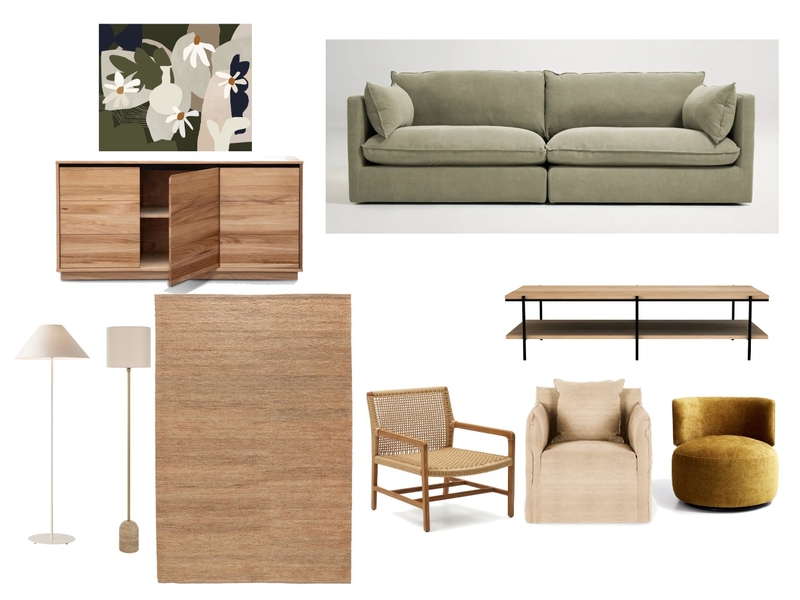 Living Interior Design Mood Board by TheDesignory