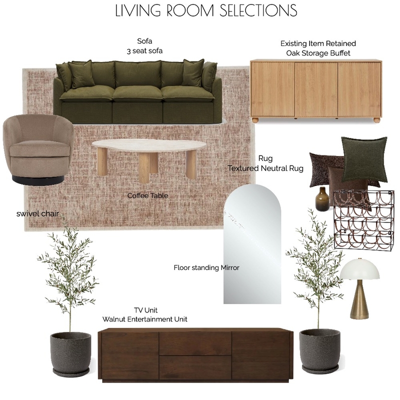 NICK LIVING ROOM Interior Design Mood Board by HOUSE OF MAY DESIGNS NICK LIVING ROOM Interior Design Mood Board by HOUSE OF MAY DESIGNS