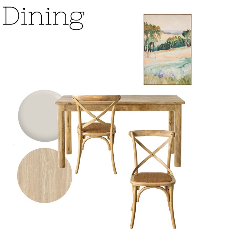 Collins Creek - Dining 2 Interior Design Mood Board by alice@nichedesign.com.au