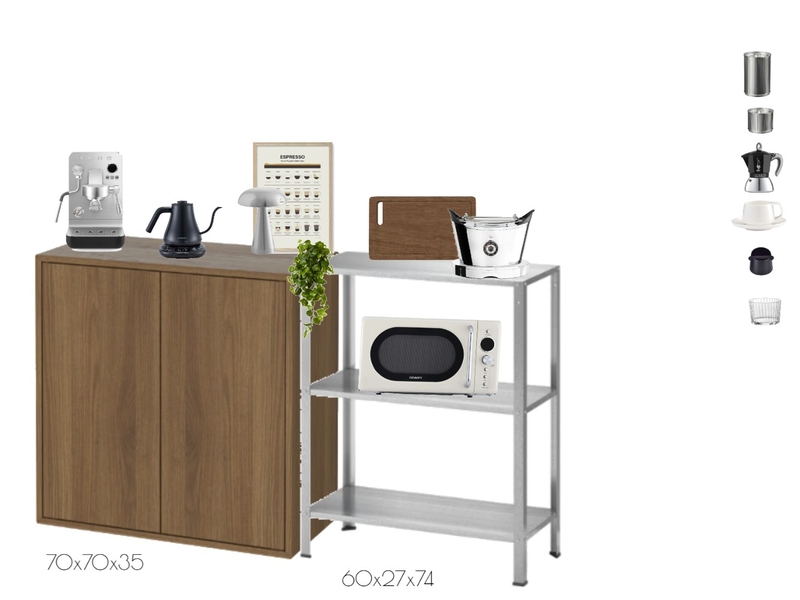 coffee station option 3 Interior Design Mood Board by Sonya Ditto