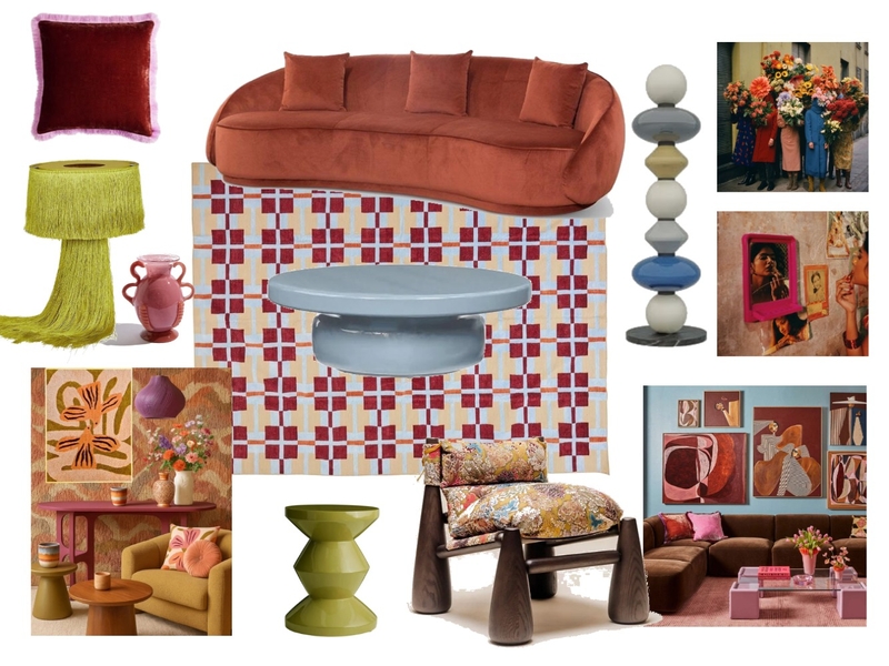 Eclectic moodboard Interior Design Mood Board by kieraross