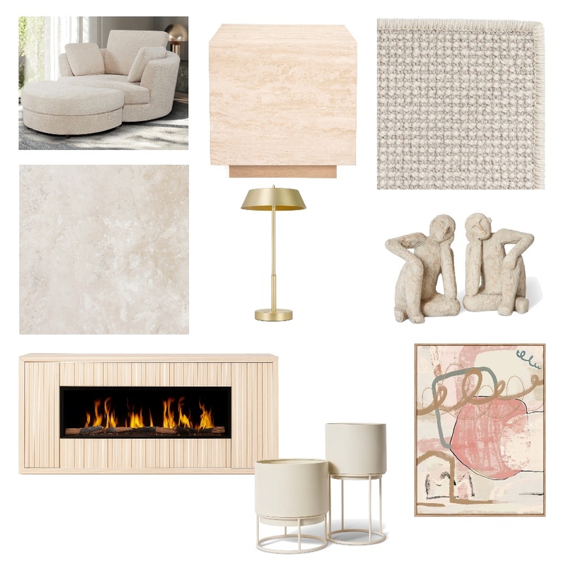Retreat Room Interior Design Mood Board by Steph@curatedcollective.com.au Retreat Room Interior Design Mood Board by Steph@curatedcollective.com.au