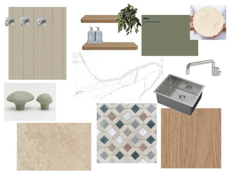 Laundry Interior Design Mood Board by Heim Design