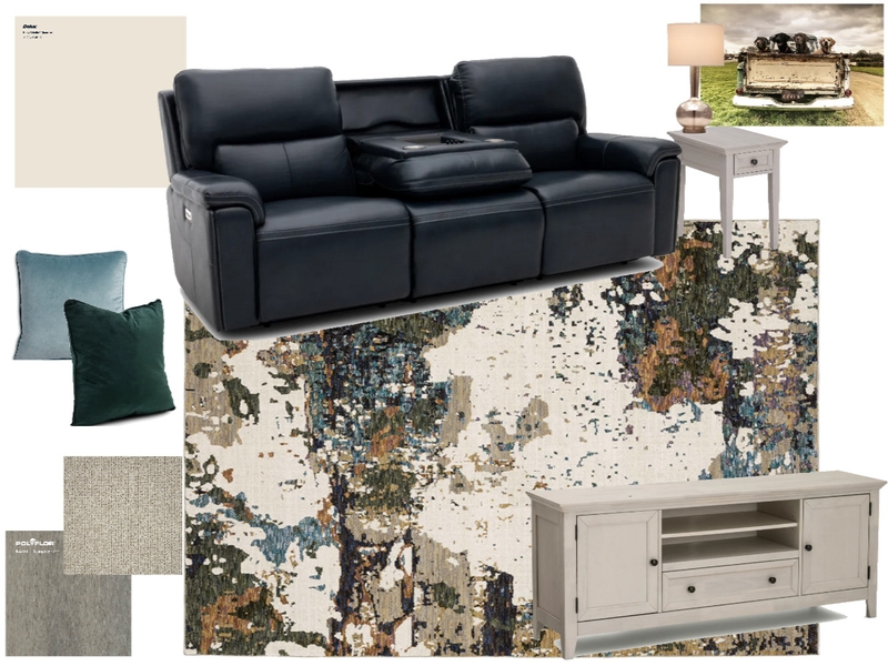 harmonic blue moodboard 2 Interior Design Mood Board by Beverly Zaske