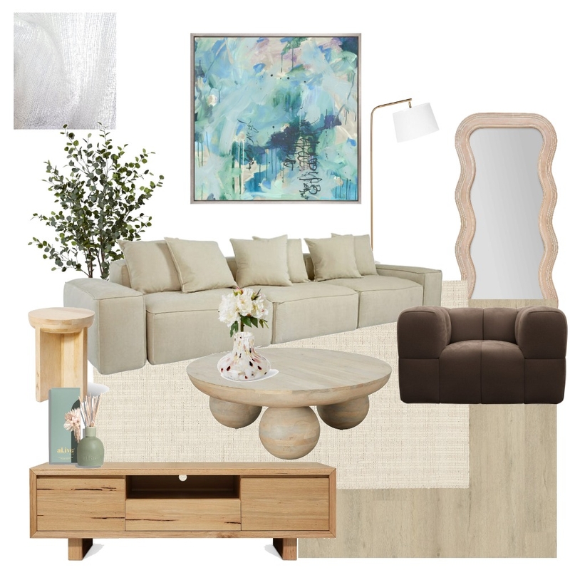 Modern Australian living room 2 Interior Design Mood Board by A.M. Interior Styling