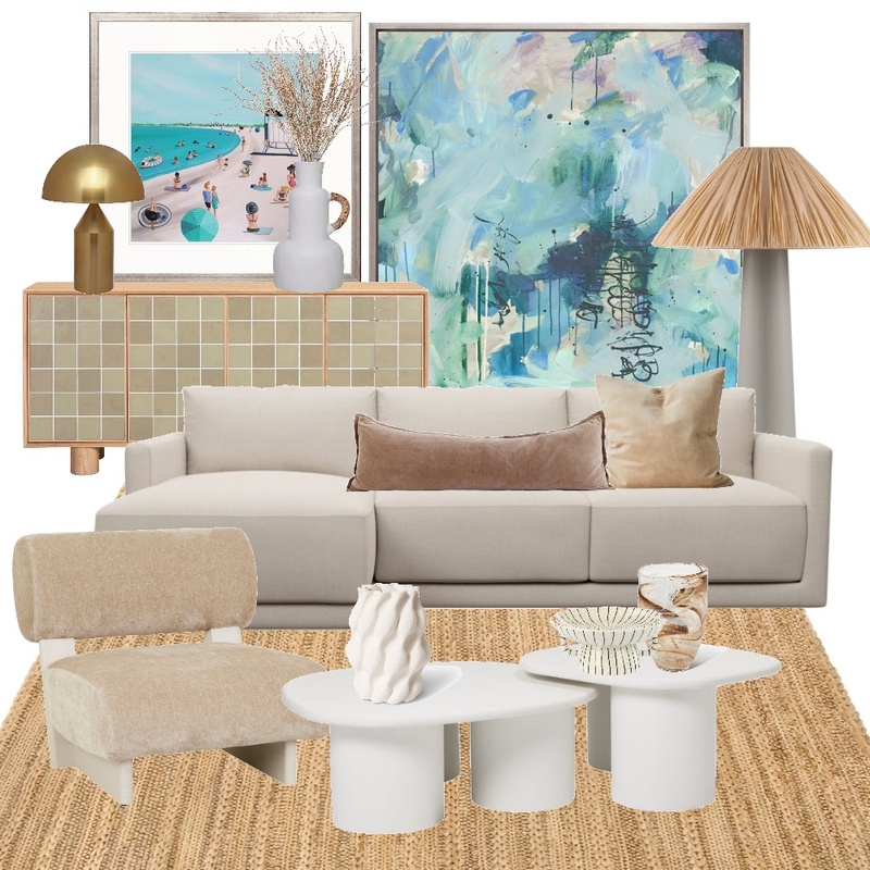 Coastal Interior Design Mood Board by posey.property.staging Coastal Interior Design Mood Board by posey.property.staging