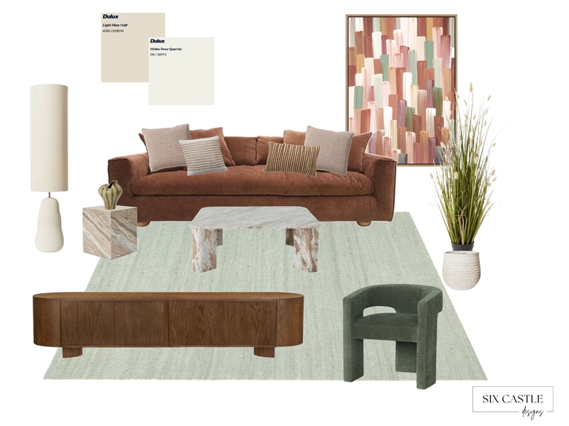 Six Castle Designs - Australian Inspired Interior Design Mood Board by Six Castle Designs
