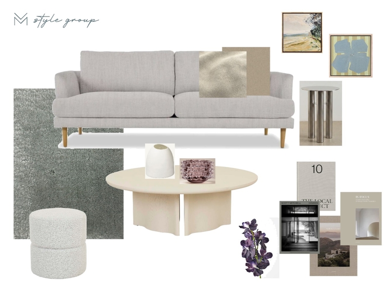REVISED Interior Design Mood Board by The VM Style Group