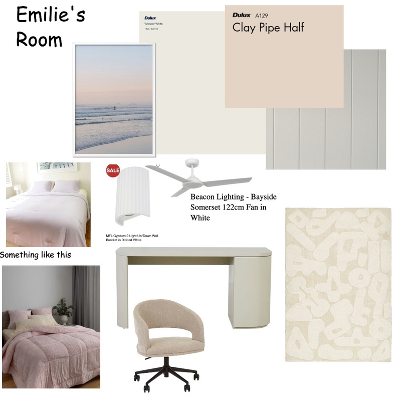 Emilie's room Interior Design Mood Board by fleetwood5 Emilie's room Interior Design Mood Board by fleetwood5