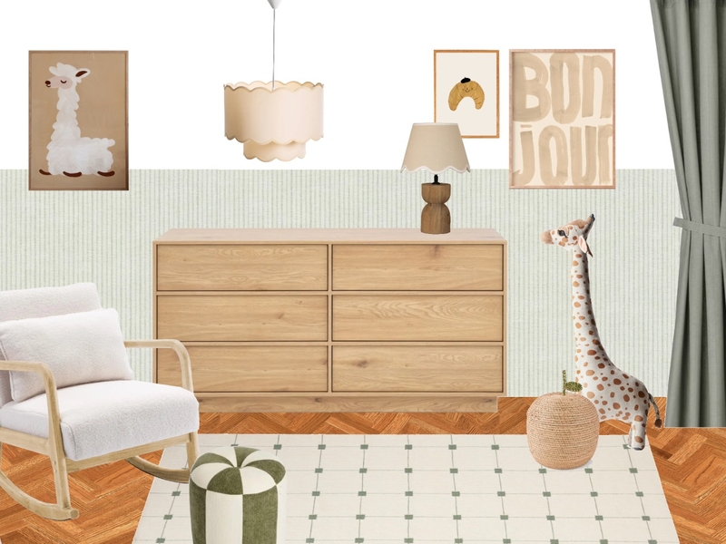 Nursery Interior Design Mood Board by smagro