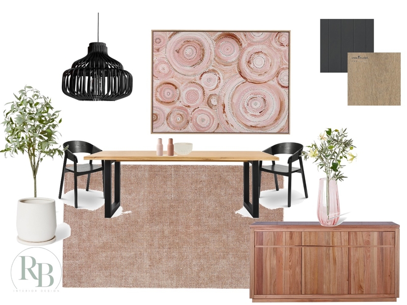 Modern Australian Dining Interior Design Mood Board by RB Interior Design Modern Australian Dining Interior Design Mood Board by RB Interior Design