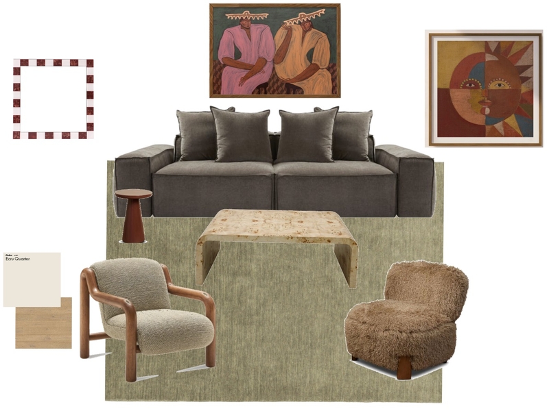 Living Room Murnong Interior Design Mood Board by stephaniebaker