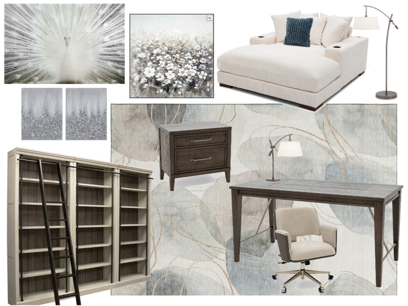 Preston Office Interior Design Mood Board by Beverly Zaske