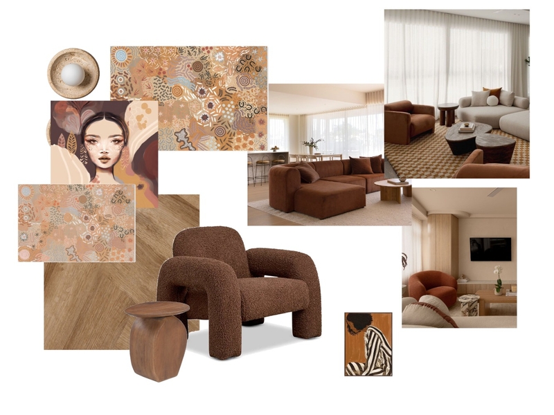 earthy living Interior Design Mood Board by On Cue Renovations earthy living Interior Design Mood Board by On Cue Renovations