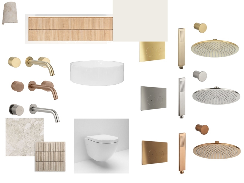 Ensuite Interior Design Mood Board by tylerellebrown@gmail.com