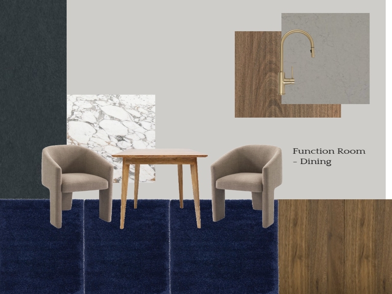 Function Room Dining Interior Design Mood Board by evasaunders