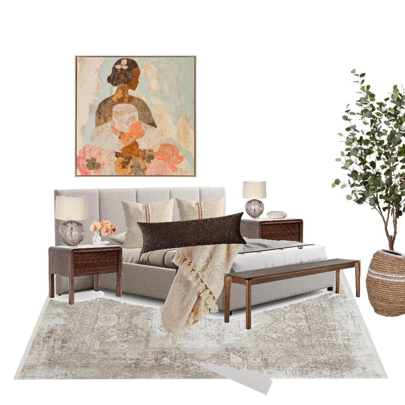 bedroom Interior Design Mood Board by studio.mellō bedroom Interior Design Mood Board by studio.mellō