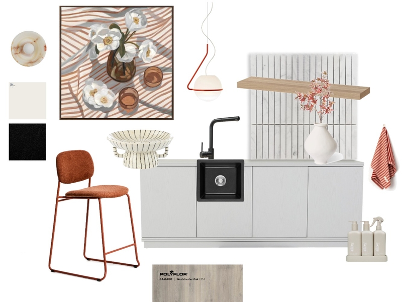 Kitchenette Interior Design Mood Board by moneil Kitchenette Interior Design Mood Board by moneil