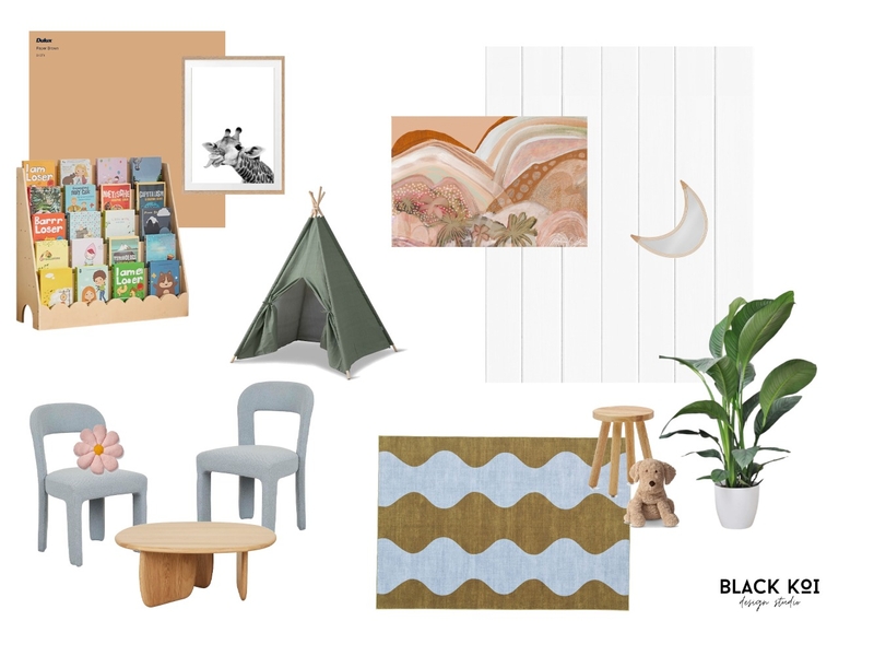 Roots Clinic Interior Design Mood Board by Black Koi Design Studio Roots Clinic Interior Design Mood Board by Black Koi Design Studio