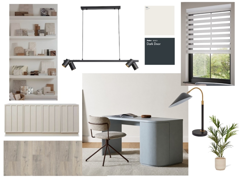 work area Interior Design Mood Board by moneil