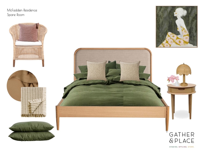 McFadden Residence Interior Design Mood Board by Gather & Place